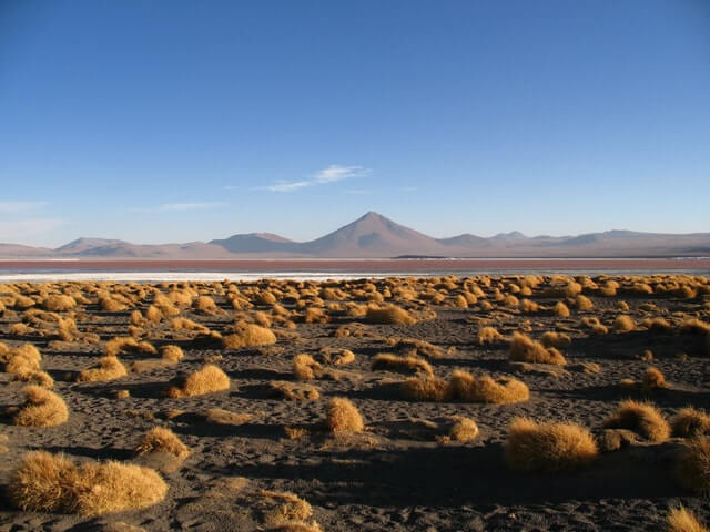 Paisagem incrível da Bolívia