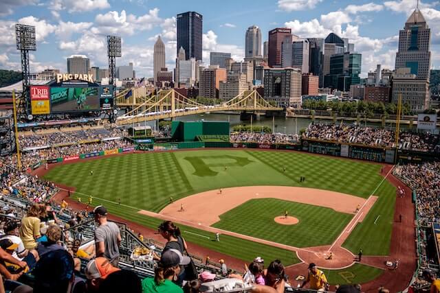A baseball Stadium in Pittsburgh
