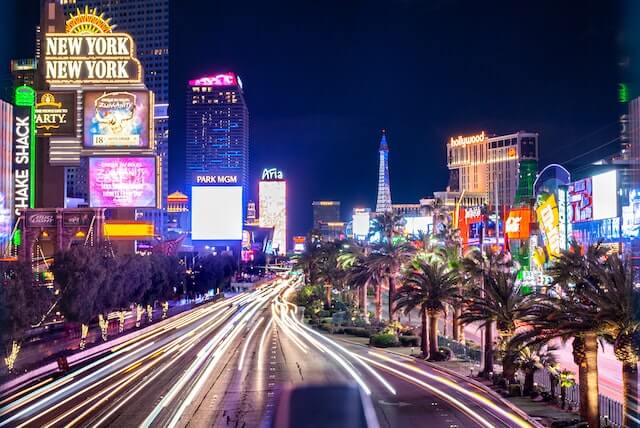 A street on Las Vegas
