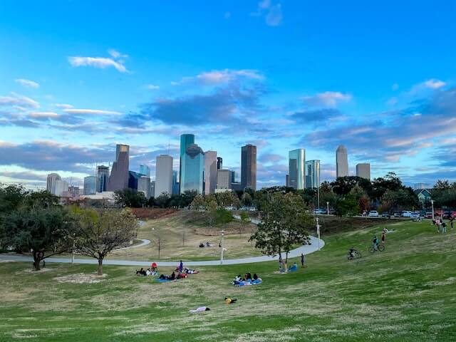 A park in Katy, Texas